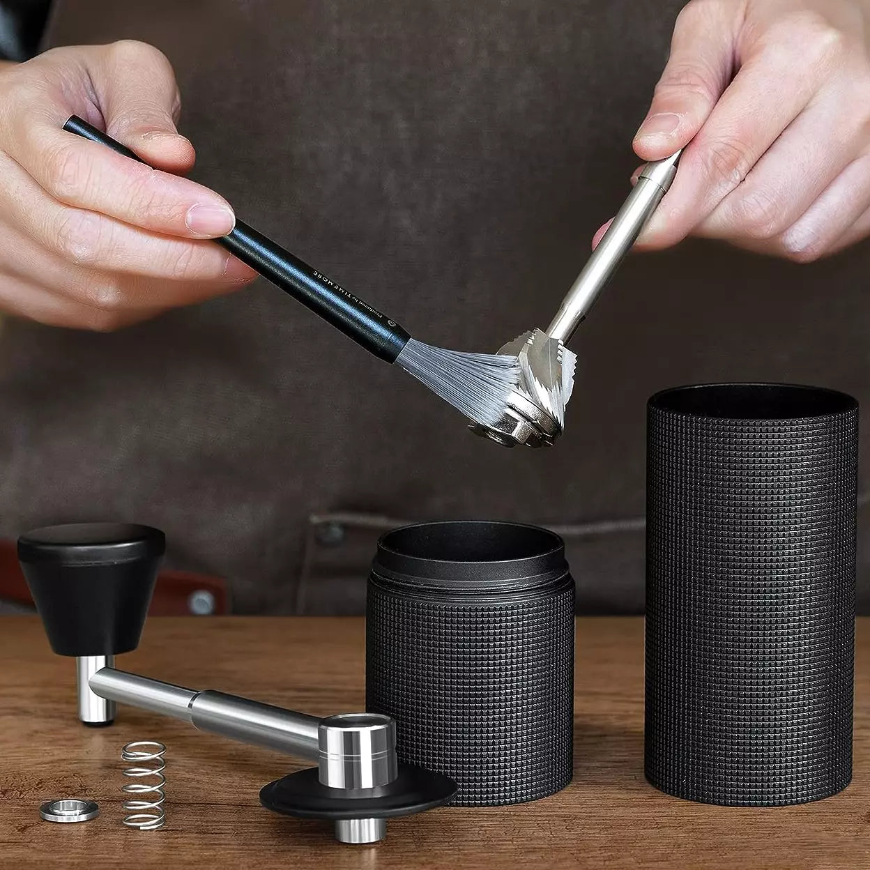 TimeMore C3 Max Pro Grinder - Black مطحنة يدوية