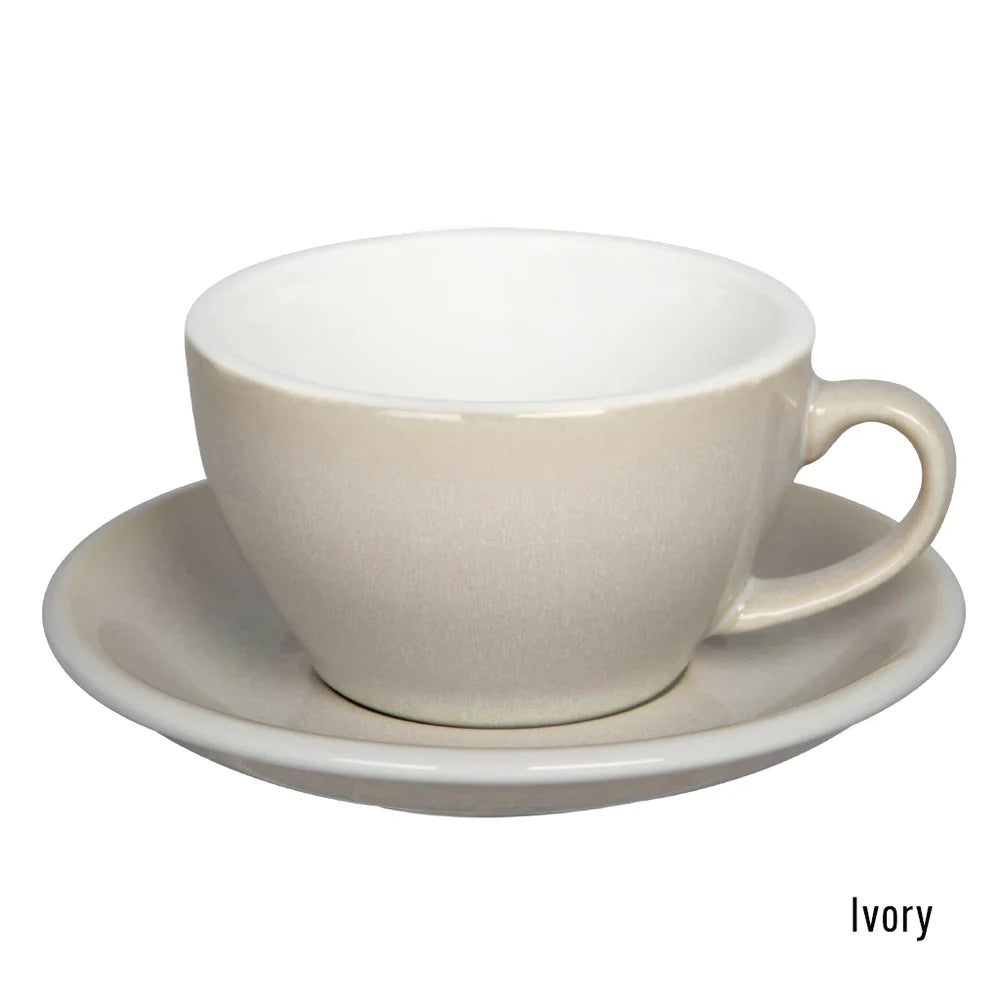 Loveramics Egg Cappuccino Cup & Saucer 250ml كوب وصحن