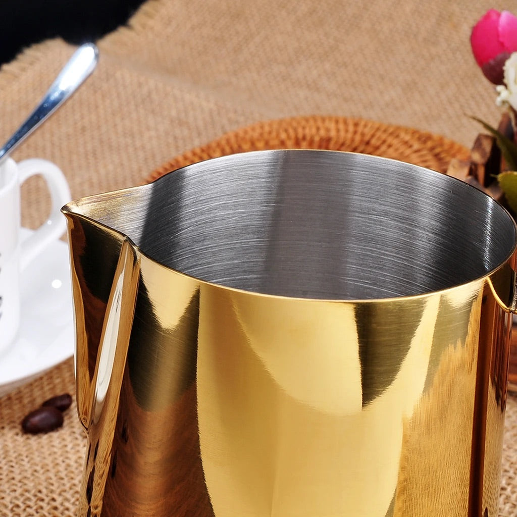 Barista Space Golden Pitcher ابريق تبخير الحليب