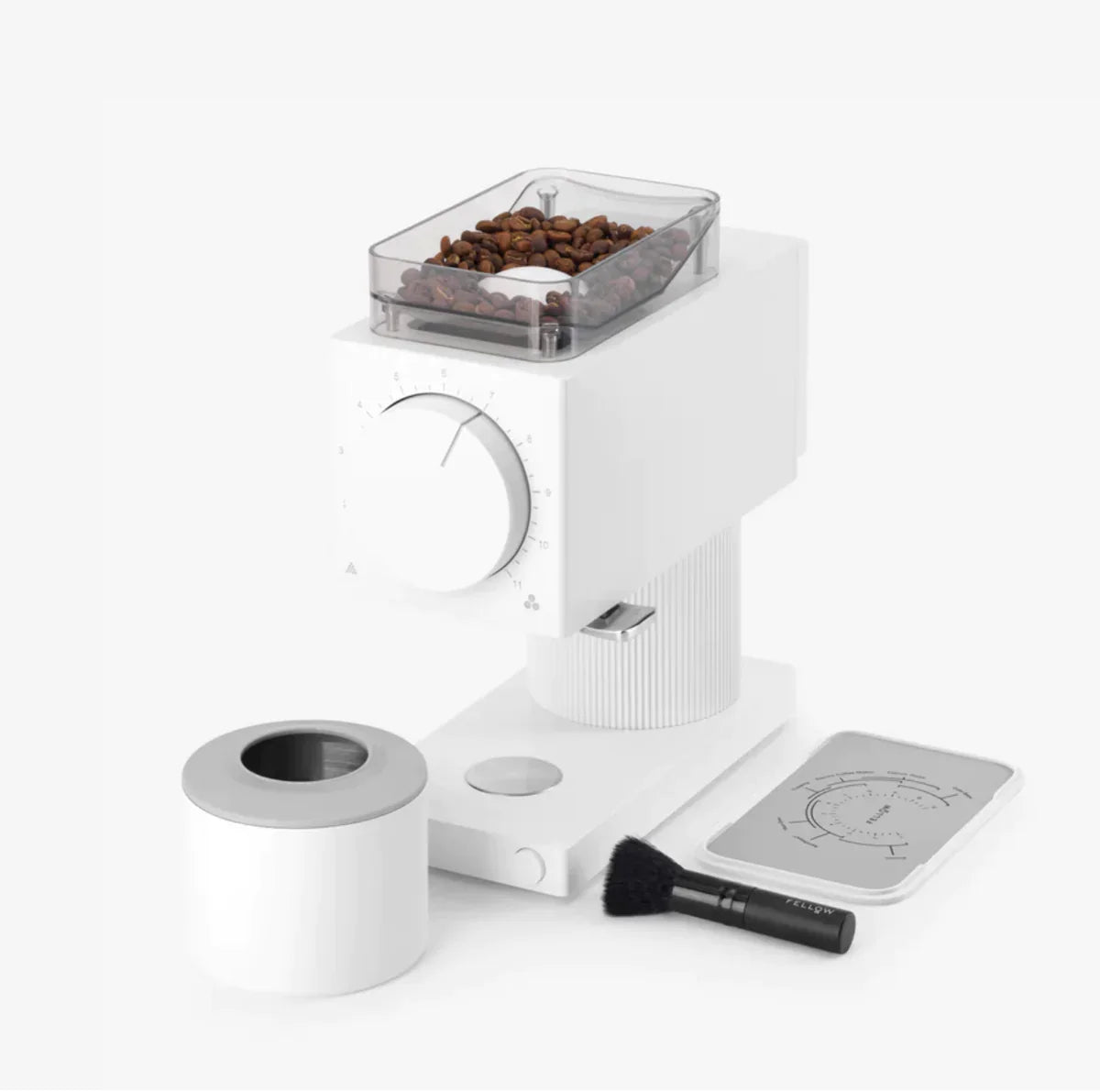 Fellow ODE Brew Grinder Gen2 with Sweet Burrs - White مطحنة فيلو