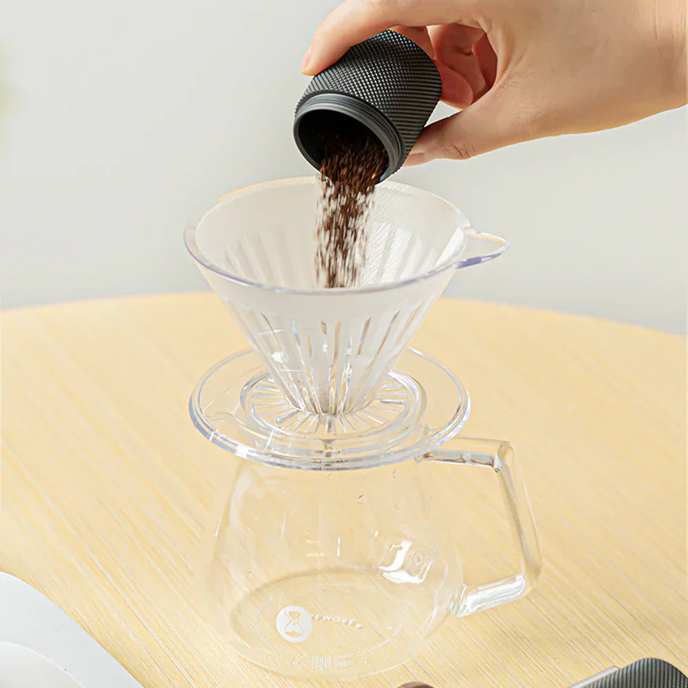 TimeMore Crystal Eye Turbo Dripper 01 قمع تقطير