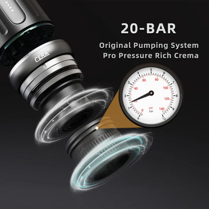 Cera+ Portable Espresso Machine Max 58 mm | ماكينة إسبرسو