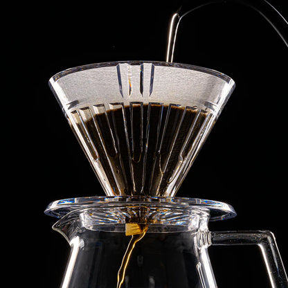 TimeMore Crystal Eye Turbo Dripper 01 قمع تقطير