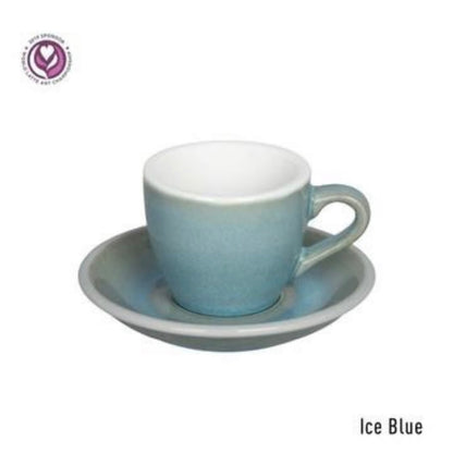 Loveramics Egg Espresso Cup & Saucer 80ml كوب وصحن