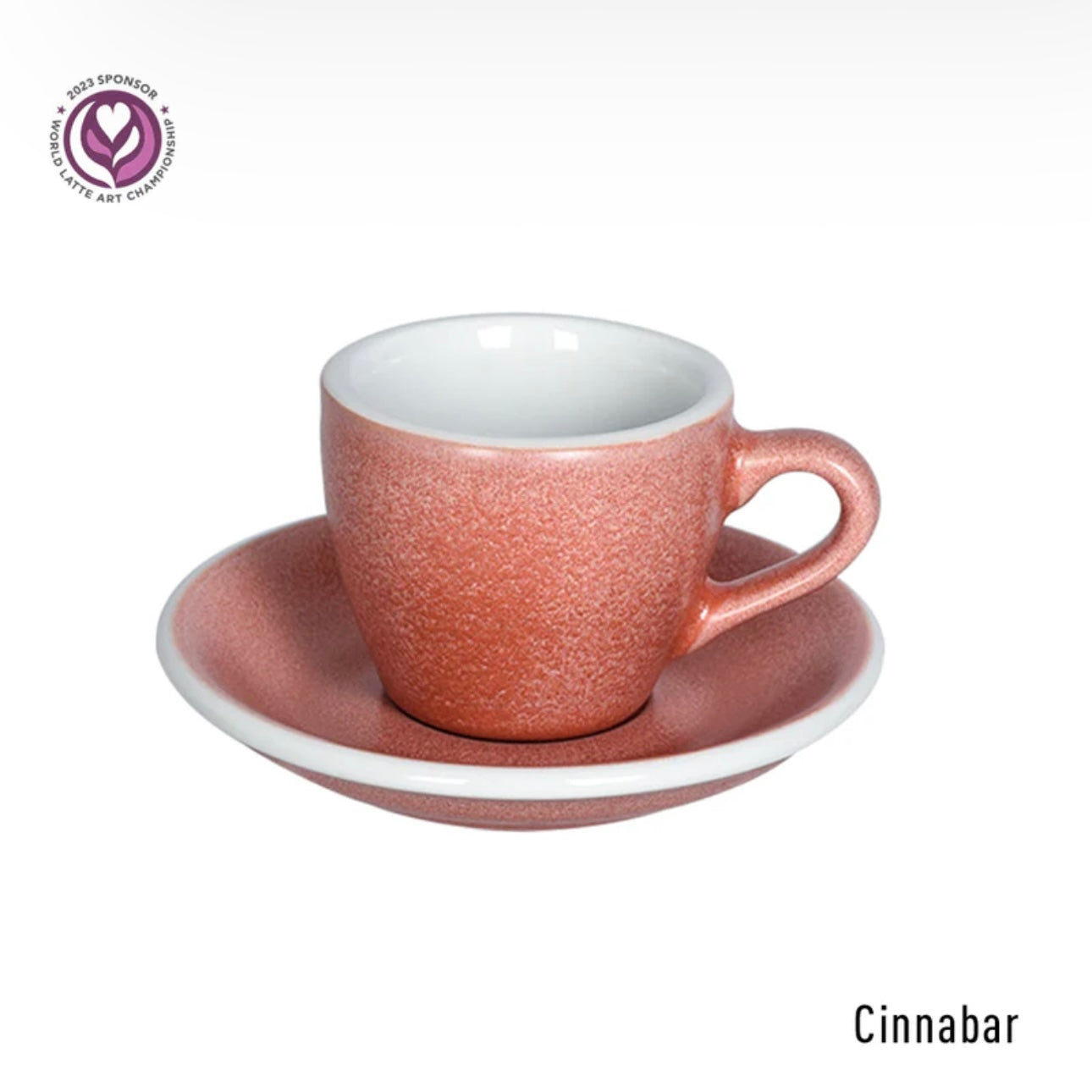 Loveramics Egg Espresso Cup & Saucer 80ml كوب وصحن