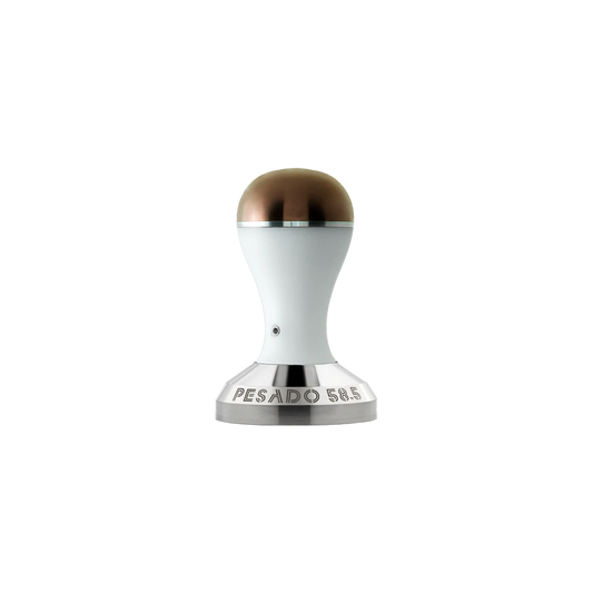 Pesado 58.5 Tamper - White & Bronze اداة كبس البن