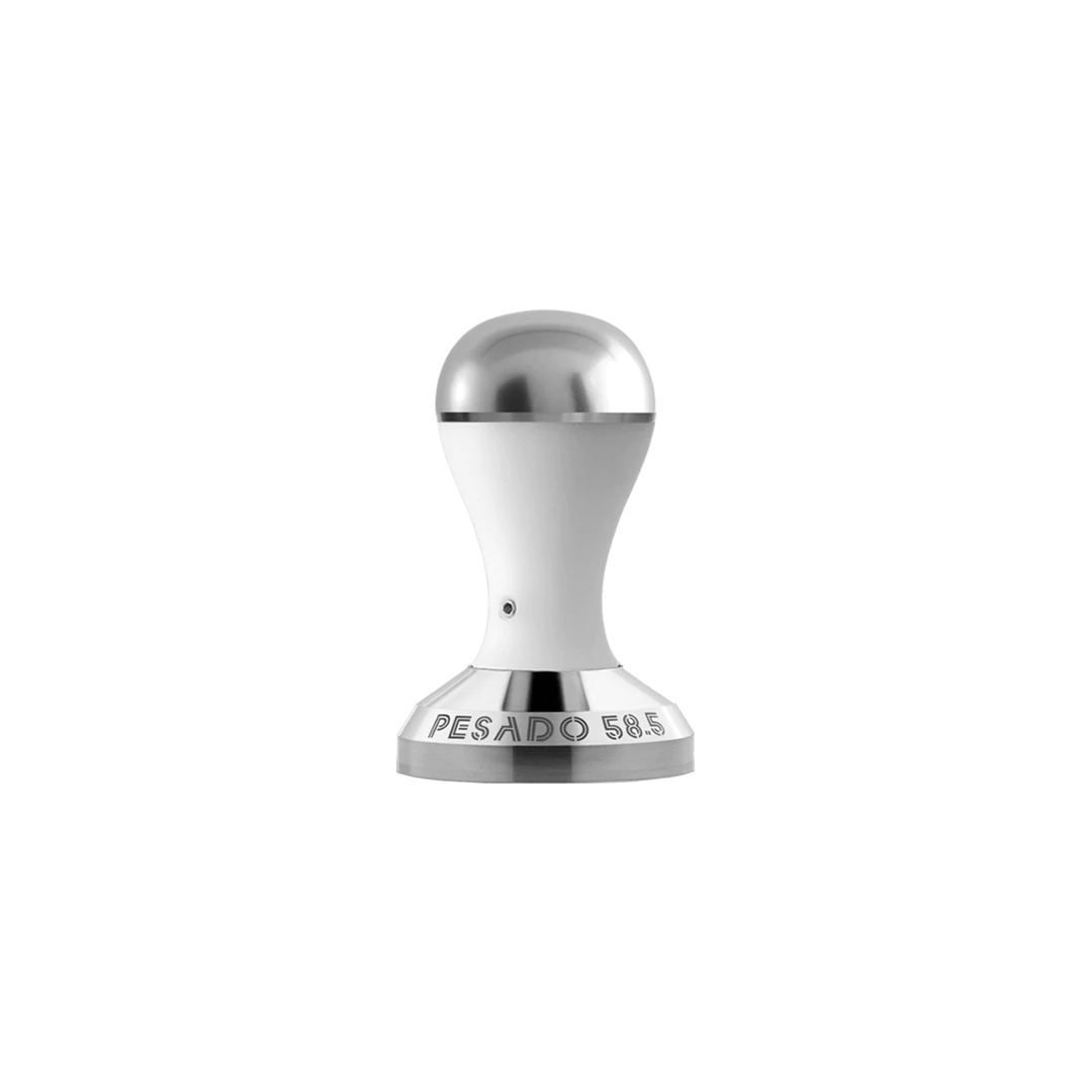 Pesado 58.5 Tamper - White & Silver اداة كبس البن