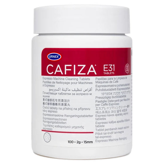 Urnex Cafiza E31 Espresso Machine Cleaning Tablets - 100pcs اقراص تنظيف مكينة الاسبريسو