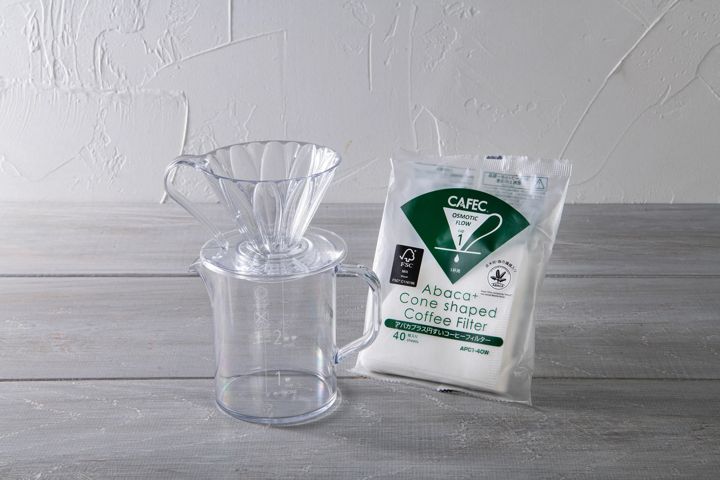 Cafec Starter Kit - 1 Cup مجموعة تقطير
