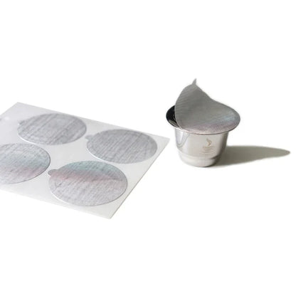 Gefu Replacement Stick-on Aroma Seals - 80pcs غطاء كبسولات قابلة للتعبئة