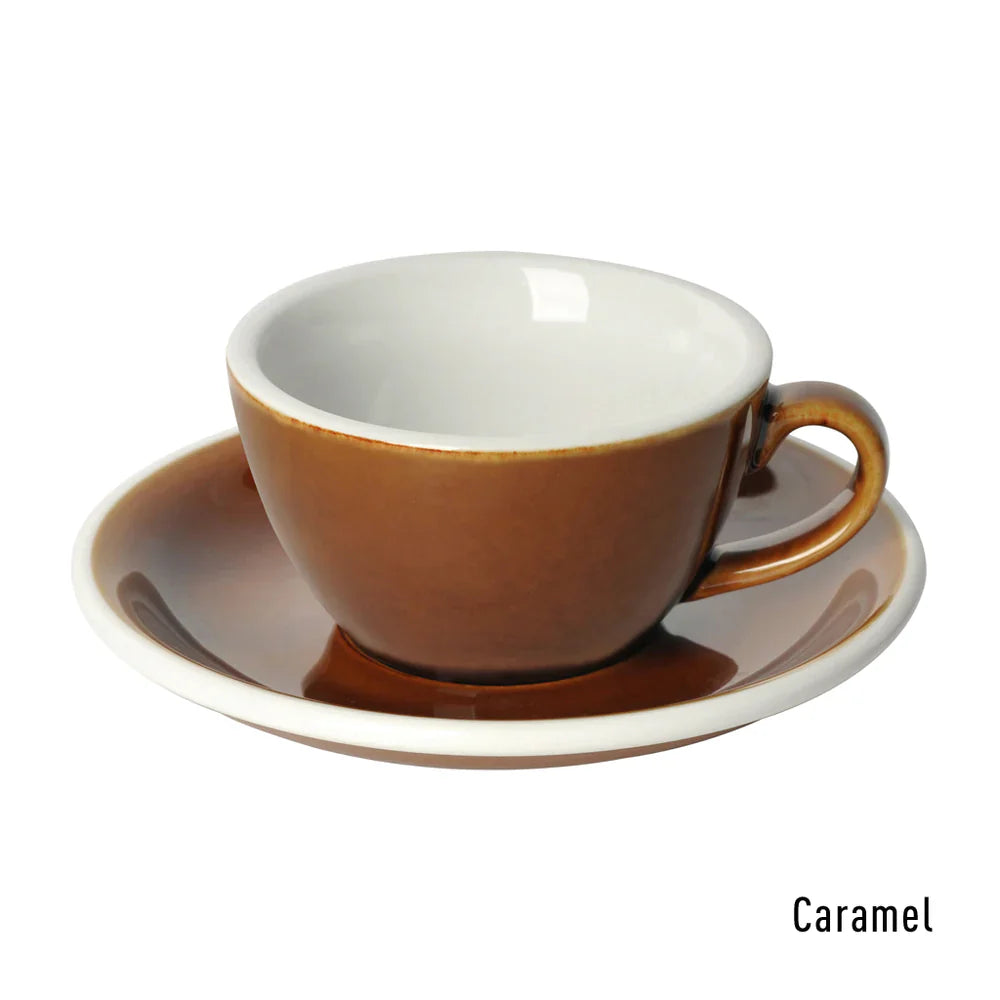 Loveramics Egg Flat White Cup & Saucer 150ml كوب وصحن