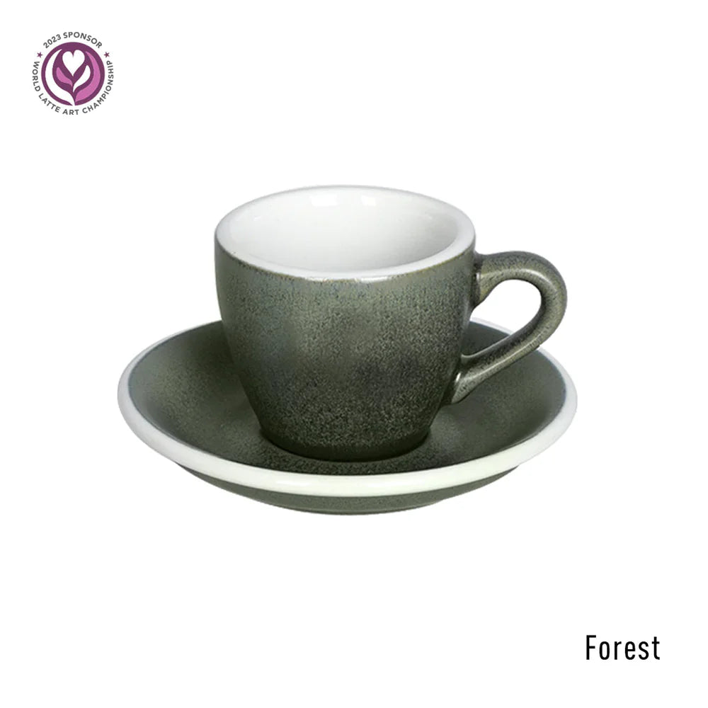 Loveramics Egg Espresso Cup & Saucer 80ml كوب وصحن