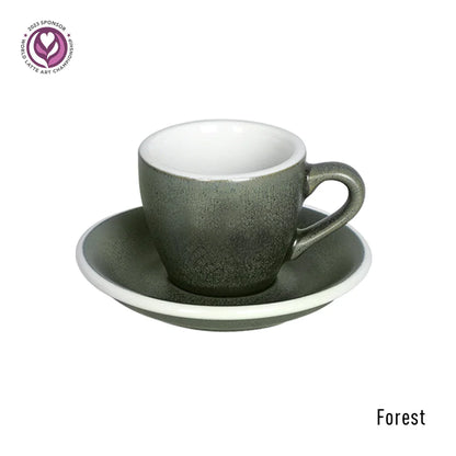 Loveramics Egg Espresso Cup & Saucer 80ml كوب وصحن