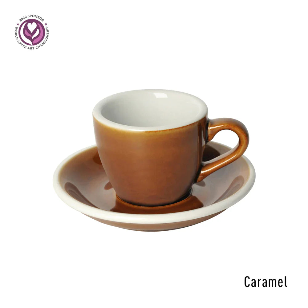 Loveramics Egg Espresso Cup & Saucer 80ml كوب وصحن