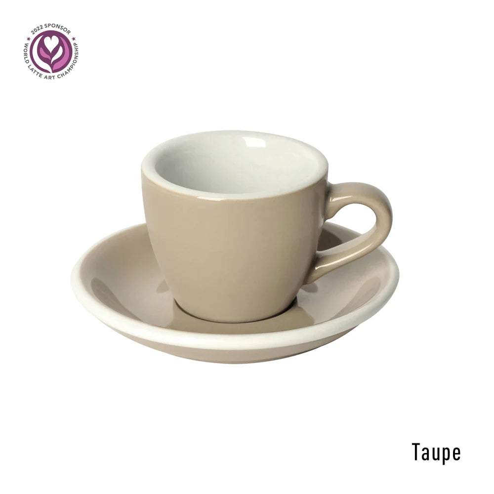 Loveramics Egg Espresso Cup & Saucer 80ml كوب وصحن