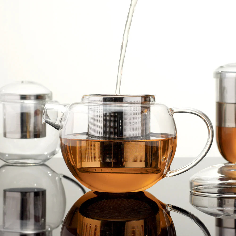 Loveramics Glass Teapot with Infuser - 600ml ابريق شاي زجاجي