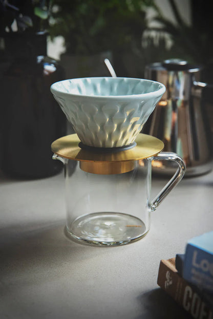 Loveramics Mellow Ceramic Dripper - Celadon Blue قمع تقطير