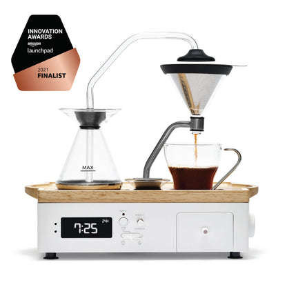 Barisieur Coffee & Tea Maker - White مكينة صنع القهوة والشاي
