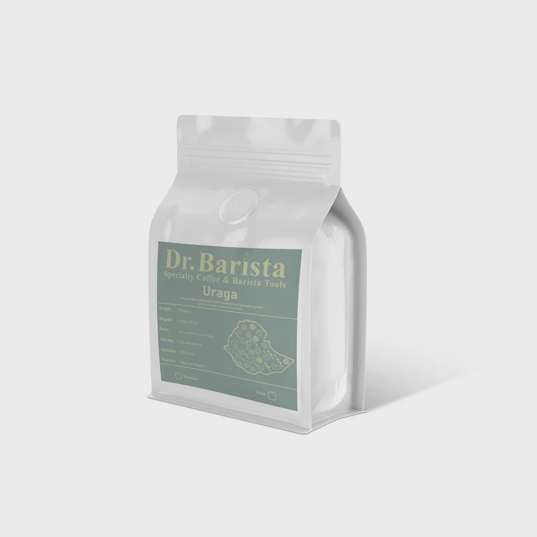 Dr.barista URAGA Ethiopia - Espresso 250g بن اوراقا