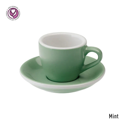 Loveramics Egg Espresso Cup & Saucer 80ml كوب وصحن