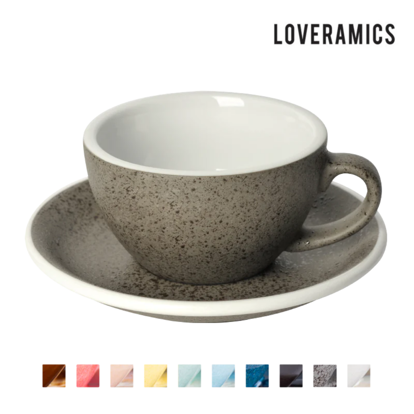 Loveramics Egg Café Latte Cup & Saucer 300ml كوب وصحن