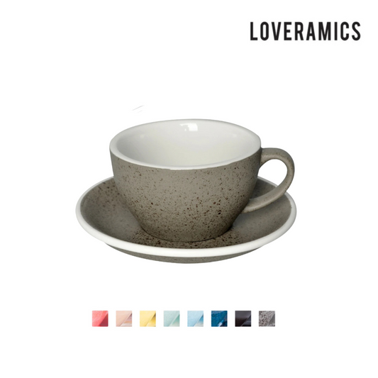 Loveramics Egg Flat White Cup & Saucer 150ml كوب وصحن
