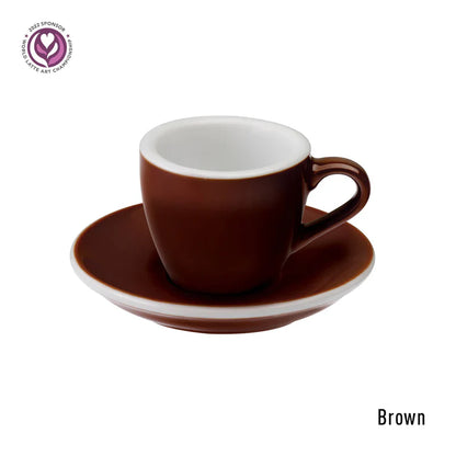 Loveramics Egg Espresso Cup & Saucer 80ml كوب وصحن