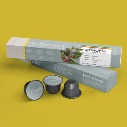 Dr. Barista Espresso Capsules - Ethiopia كبسولات قهوة مختصة