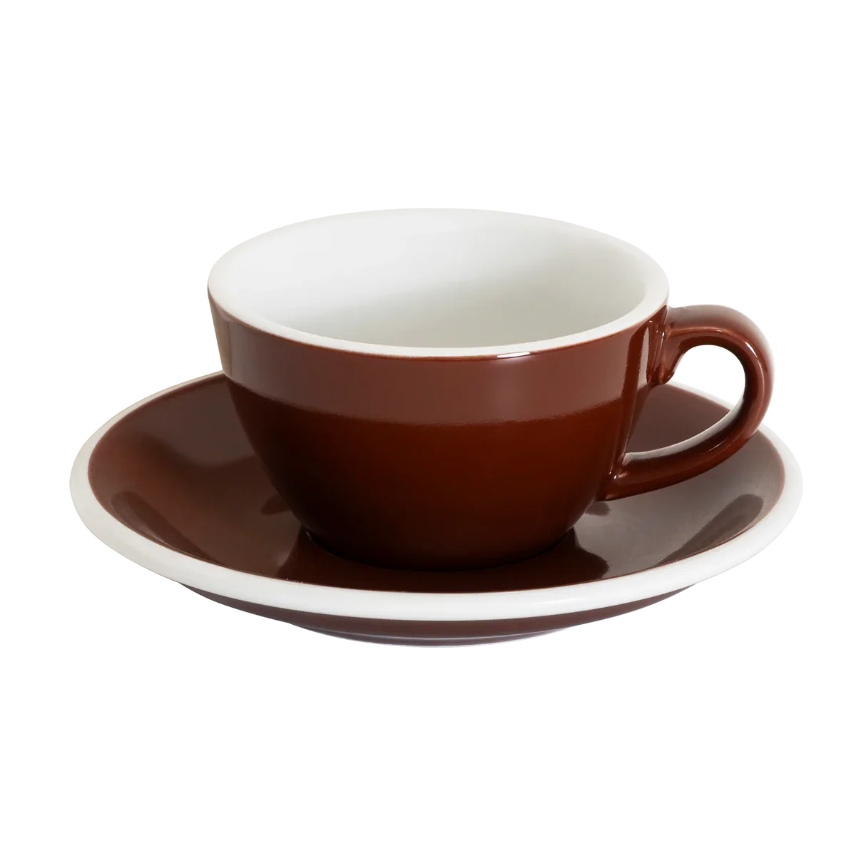 Loveramics Egg Flat White Cup & Saucer 150ml كوب وصحن