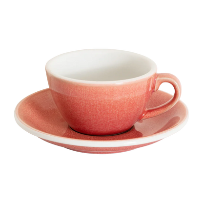 Loveramics Egg Flat White Cup & Saucer 150ml كوب وصحن