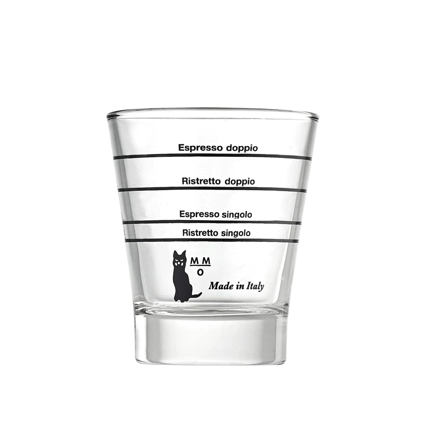 Motta Barista Graduated Espresso Glass كأس استخلاص