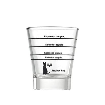 Motta Barista Graduated Espresso Glass كأس استخلاص