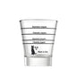 Motta Barista Graduated Espresso Glass كأس استخلاص