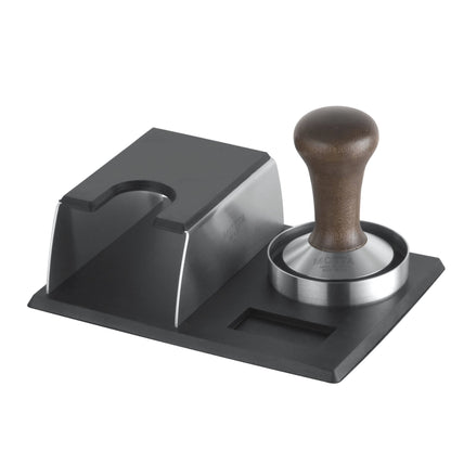 Motta Stainless Steel Integrated Tamping Stand قاعدة كبس القهوة