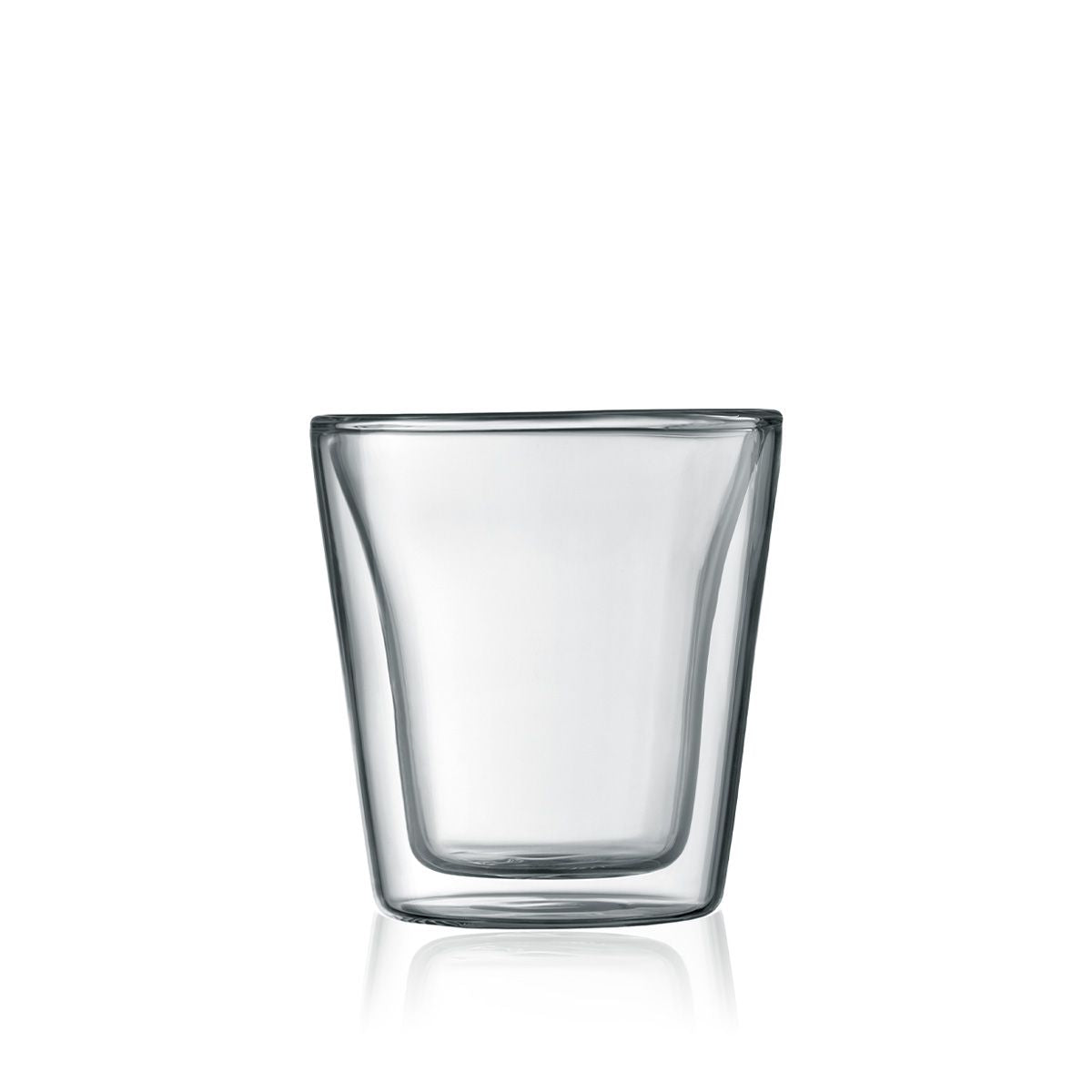 Bodum CANTEEN 2 pcs Glass, Double Wall, 100ml كأس- ٢حبه