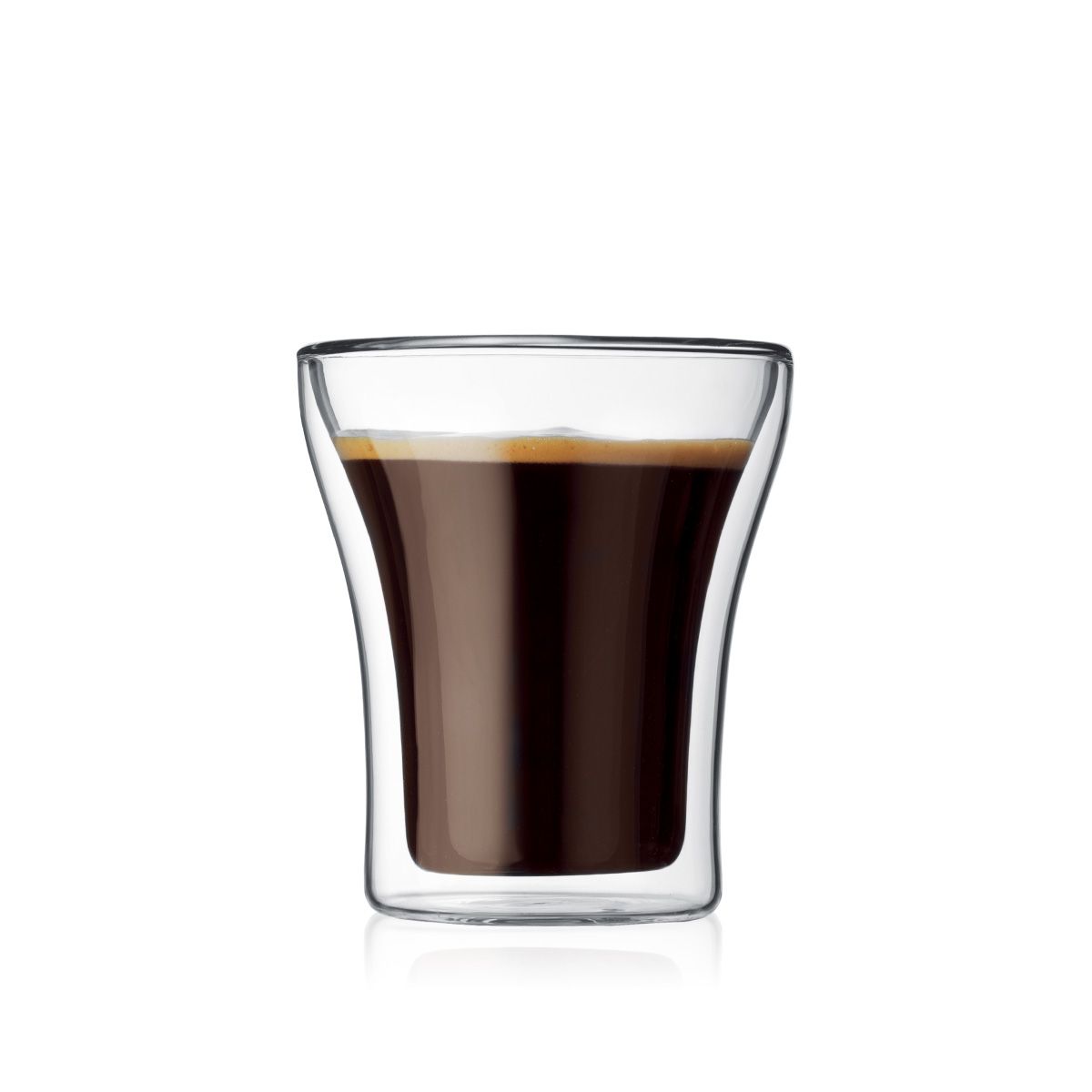 Bodum ASSAM 2 pcs Glass, Double Wall, 200ml كأس- ٢حبه
