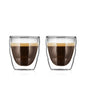 Bodum PILATUS 2 pcs Glass, Double Wall, 80ml كأس- ٢حبه