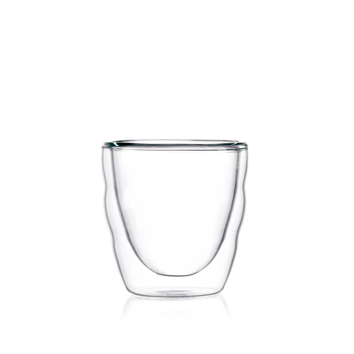 Bodum PILATUS 2 pcs Glass, Double Wall, 80ml كأس- ٢حبه