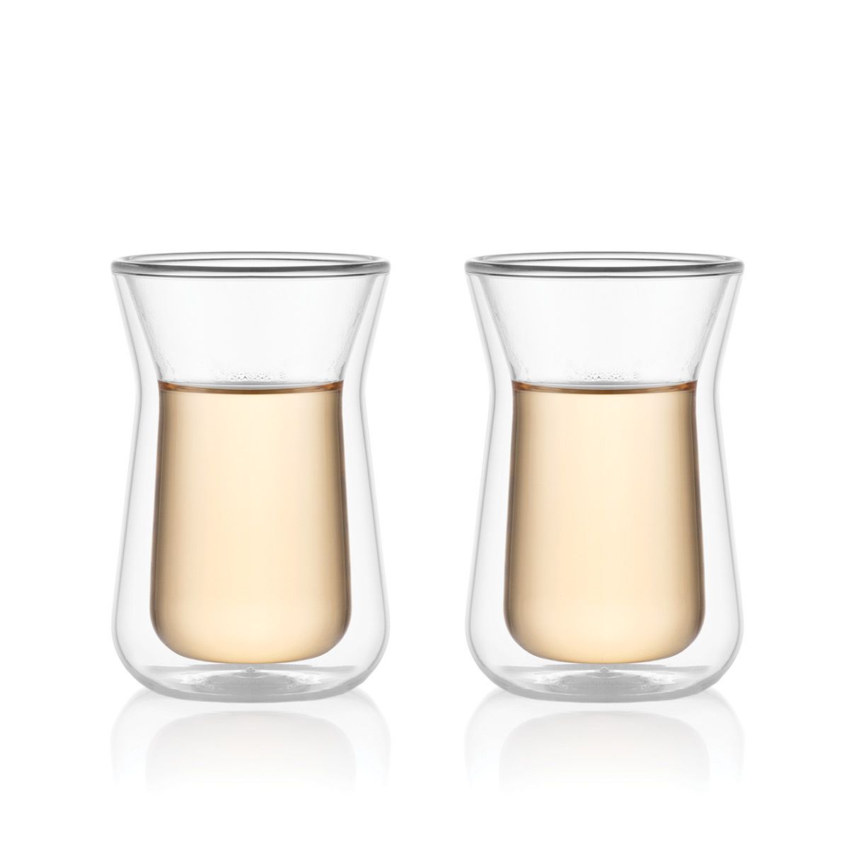 Bodum Melior 2 pcs Tea Glass, Double Wall, 100ml كأس - ٢حبه