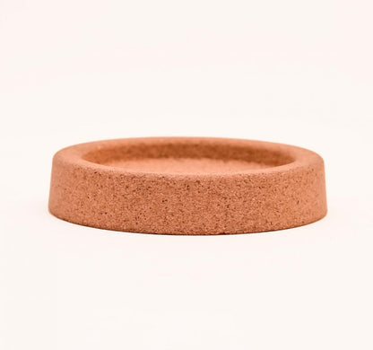 JoeFrex Tamper Puck / Rest Silicone Food Grade - Cork قاعدة للبورتافلتر