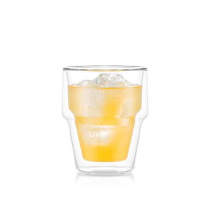 Bodum RIGI 2 pcs Glass, Double Wall, 250ml كأس- ٢حبه
