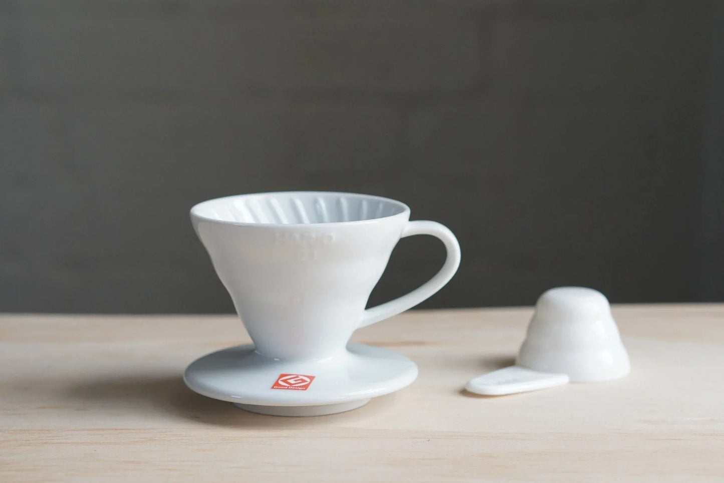 Hario V60 Ceramic Dripper 01 White قمع تقطير