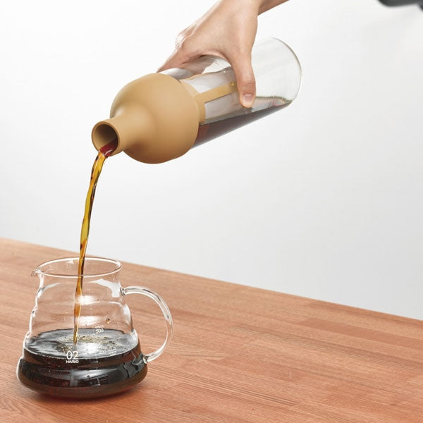 Hario Cold Brew Filter-in Bottle 650ml - Mocha قنينة بفلتر للقهوة الباردة