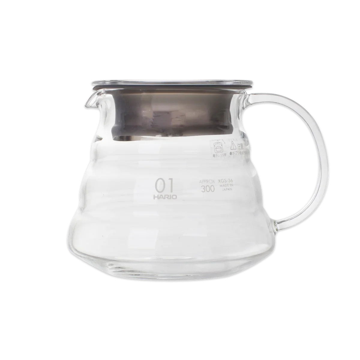 Hario V60 Range Glass Server 360ml اناء تحضير قهوة زجاجي