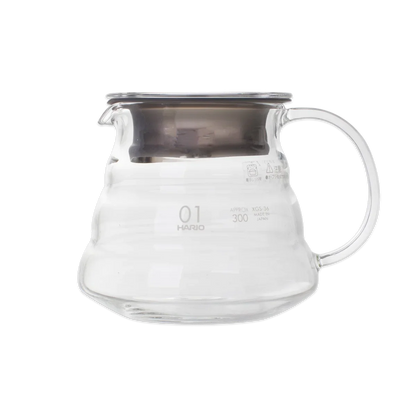 Hario V60 Range Glass Server 360ml اناء تحضير قهوة زجاجي