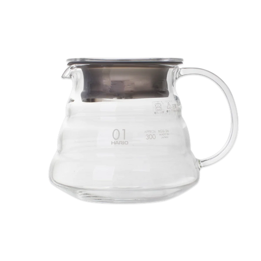 Hario V60 Range Glass Server 360ml اناء تحضير قهوة زجاجي