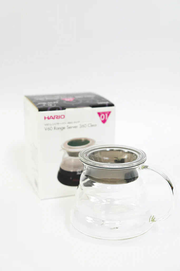 Hario V60 Range Glass Server 360ml اناء تحضير قهوة زجاجي