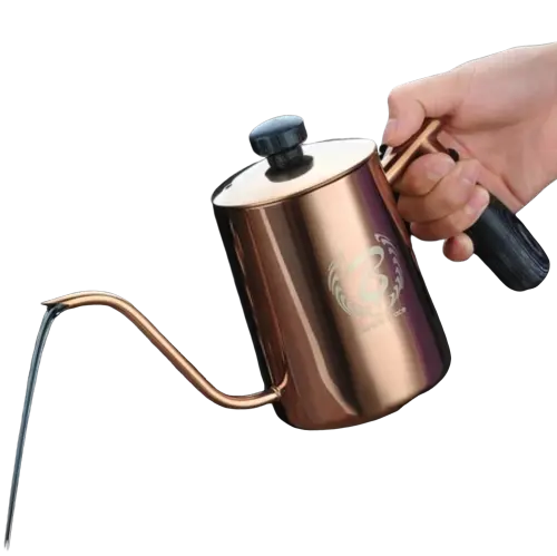 Barista Space Stainless Steel Brewing Kettle 600ml - Rose Gold | غَلَّايَة
