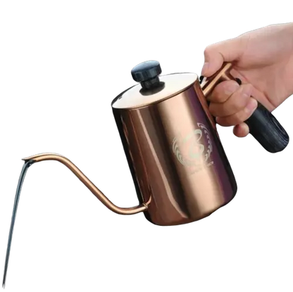 Barista Space Stainless Steel Brewing Kettle 600ml - Rose Gold | غَلَّايَة