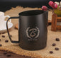 Barista Space Teflon Black Streaming Pitcher 450ml ابريق تبخير الحليب